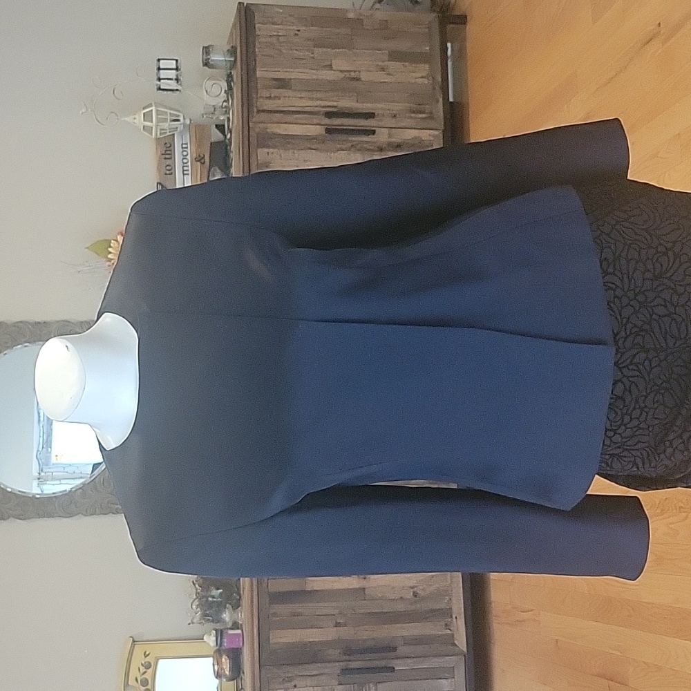 Arkis Navy Silk Evening Jacket